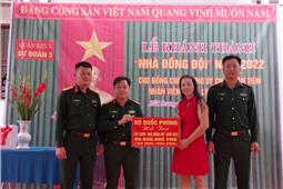 Sư đoàn 3 khánh thành “nhà đồng đội” tặng Thượng úy QNCN Lê Văn Tiềm